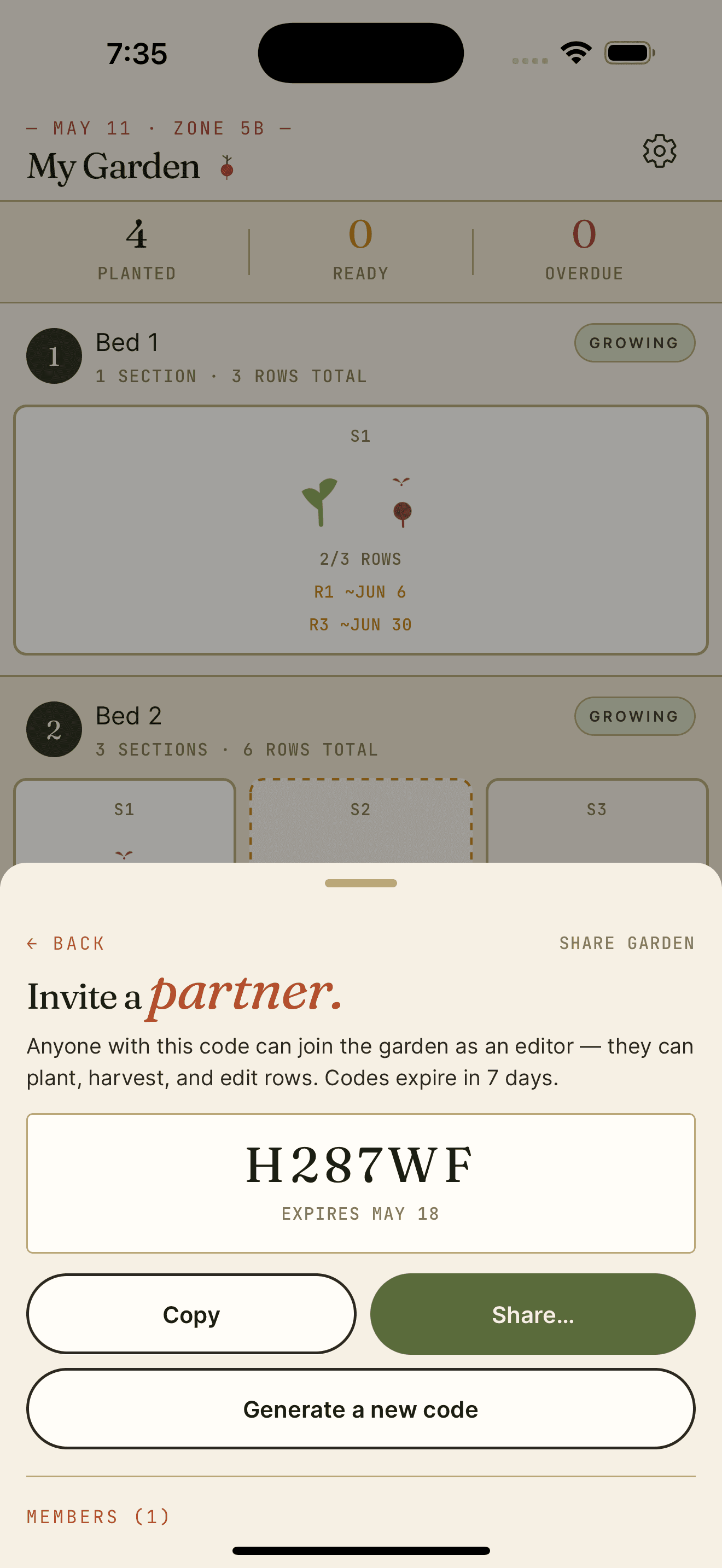 Garden together